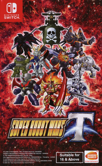 Pochette Super Robot Taisen T version Switch