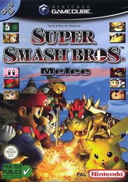 Pochette Super Smash Bros. Melee version GameCube