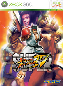 Pochette Super Street Fighter IV version Xbox 360