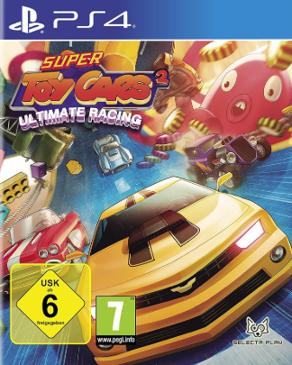 Pochette Super Toy Cars 2 version PlayStation 4