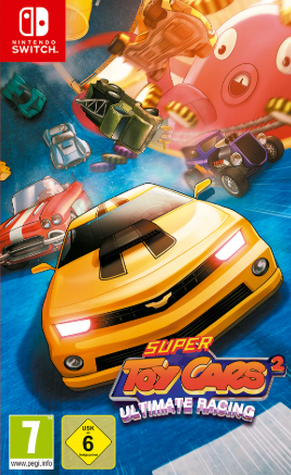 Pochette Super Toy Cars 2 version Switch