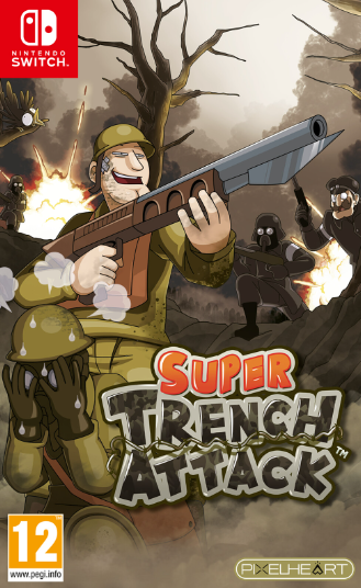 Pochette Super Trench Attack! version Switch