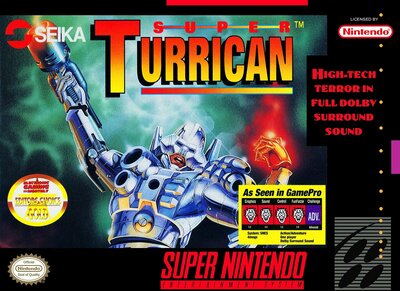 Pochette Super Turrican version Wii