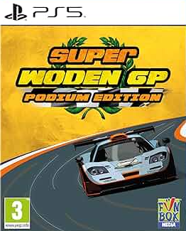 Pochette Super Woden GP II version PlayStation 5