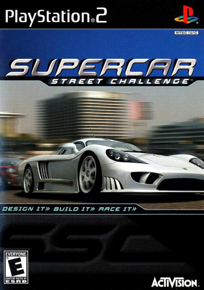 Pochette Supercar Street Challenge version PlayStation 2