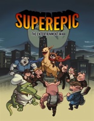 Pochette SuperEpic : The Entertainment War version PC Windows