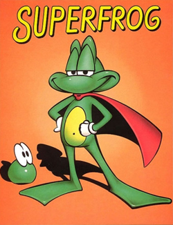 Pochette Superfrog version PC Windows
