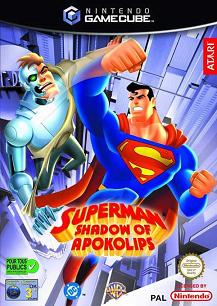 Pochette Superman : Shadow of Apokolips version GameCube
