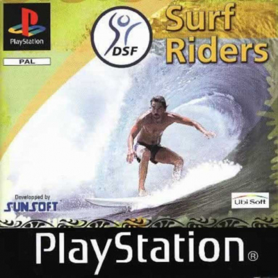 Pochette Surf Riders version PlayStation