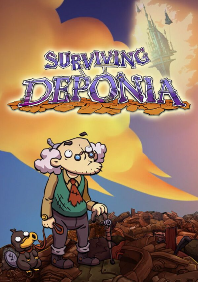 Pochette Surviving Deponia version PC Windows