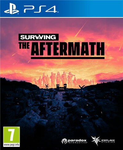Pochette Surviving the Aftermath version PlayStation 4