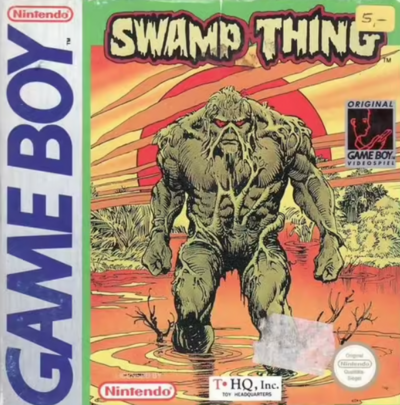Pochette Swamp Thing version GameBoy/Color
