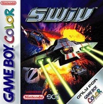 Pochette SWIV version GameBoy/Color