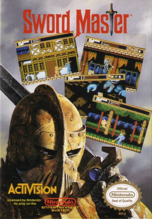 Pochette Sword Master version NES