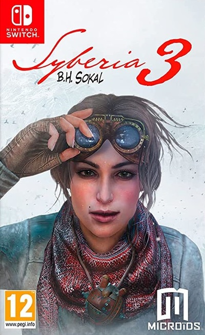 Pochette Syberia 3 version Switch