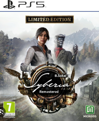Pochette Syberia Remastered version PlayStation 5