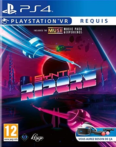 Pochette Synth Riders version PlayStation 4