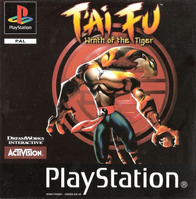 Pochette T'ai Fu : Wrath of the Tiger version PlayStation