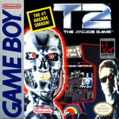 Pochette T2 : The Arcade Game version GameBoy/Color
