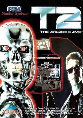 Pochette T2 : The Arcade Game version Master System