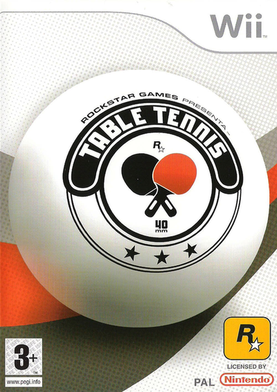 Pochette Table Tennis version Wii