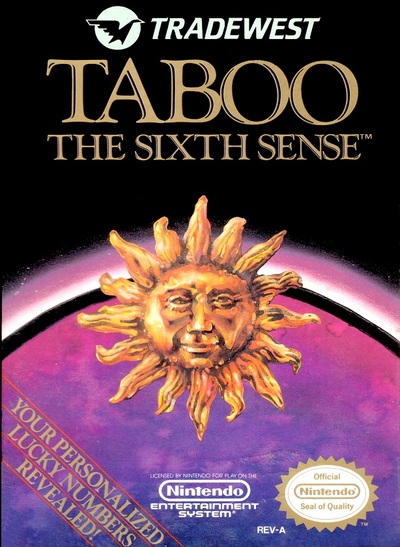 Pochette Taboo : The Sixth Sense version NES