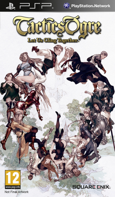 Pochette Tactics Ogre : Let us cling together version PSP