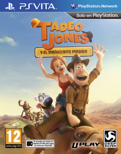 Pochette Tadeo Jones y el Manuscrito Perdido version PSVita