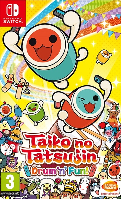 Pochette Taiko no Tatsujin : Drum 'n' Fun! version Switch