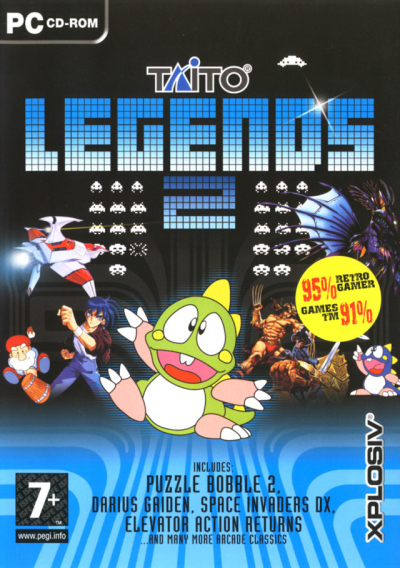 Pochette Taito Legends 2 version PC Windows