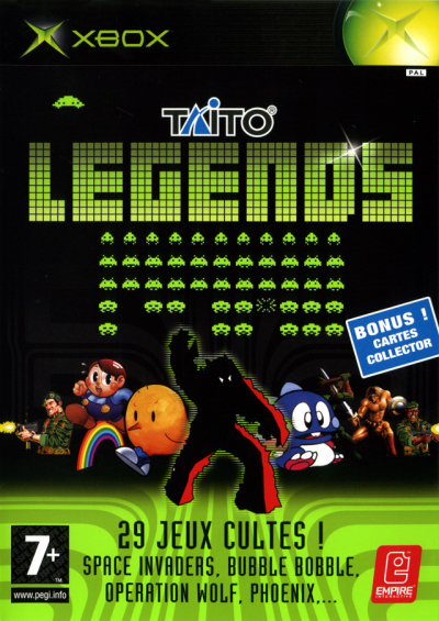 Pochette Taito Legends version Xbox