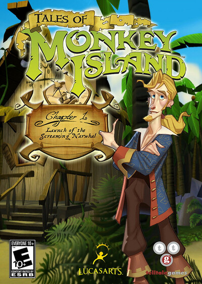 Pochette Tales of Monkey Island - Chapter 1 : Launch of the Screaming Narwhal version PC Windows