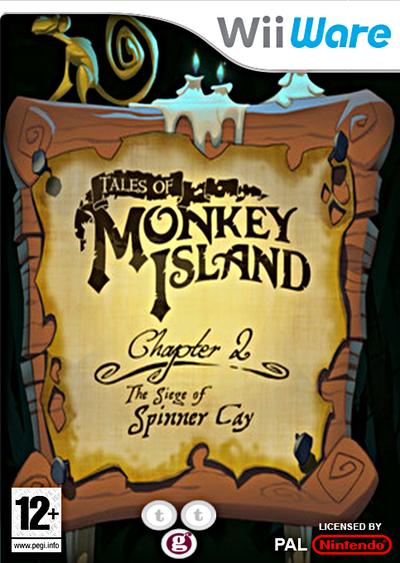 Pochette Tales of Monkey Island - Chapter 2 : The Siege of Spinner Cay version Wii