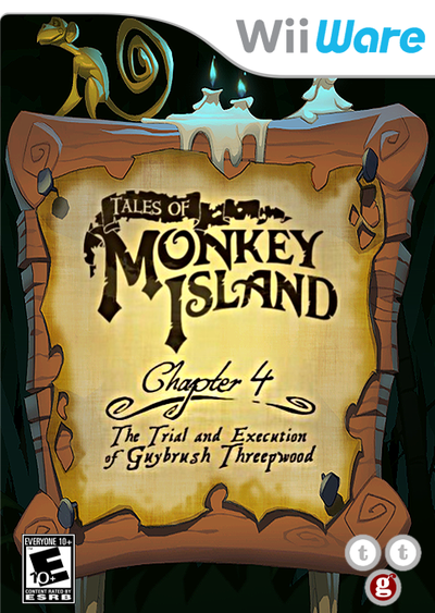 Pochette Tales of Monkey Island - Chapter 4 : The Trial and Execution of Guybrush Threepwood version Wii