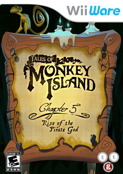 Pochette Tales of Monkey Island - Chapter 5 : Rise of the Pirate God version Wii