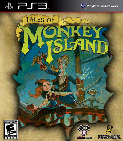 Pochette Tales of Monkey Island version PlayStation 3