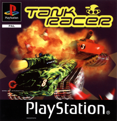 Pochette Tank Racer version PlayStation