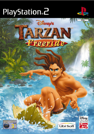 Pochette Tarzan Freeride version PlayStation 2
