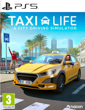 Pochette Taxi Life : A City Driving Simulator version PlayStation 5