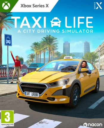 Pochette Taxi Life : A City Driving Simulator version Xbox Series X/S