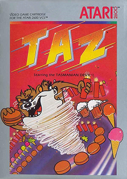 Pochette Taz version Atari 2600