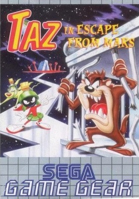 Pochette Taz in Escape from Mars version GameGear