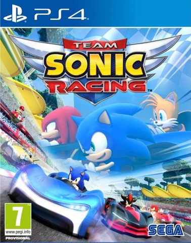 Pochette Team Sonic Racing version PlayStation 4
