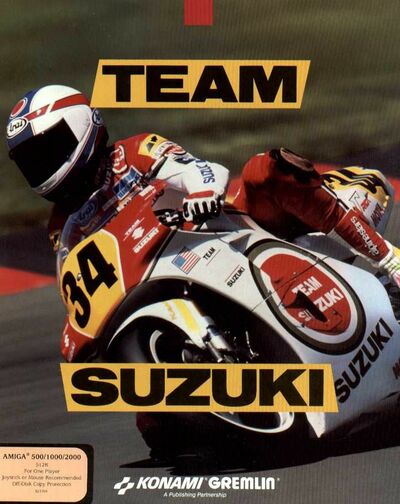 Pochette Team Suzuki version PC Windows