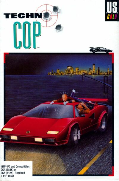Pochette Techno Cop version PC Windows