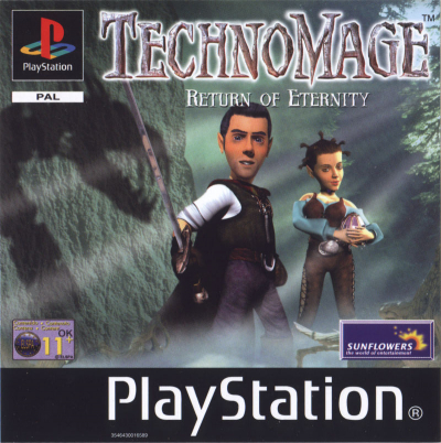 Pochette Technomage version PlayStation