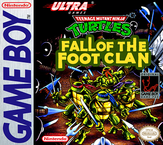 Pochette Teenage Mutant Hero Turtles : Fall of the Foot Clan version GameBoy
