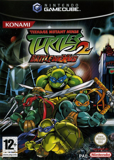 Pochette Teenage Mutant Ninja Turtles 2 : BattleNexus version GameCube