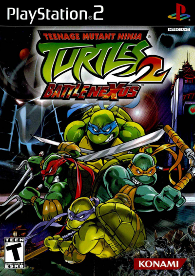 Pochette Teenage Mutant Ninja Turtles 2 : BattleNexus version PlayStation 2