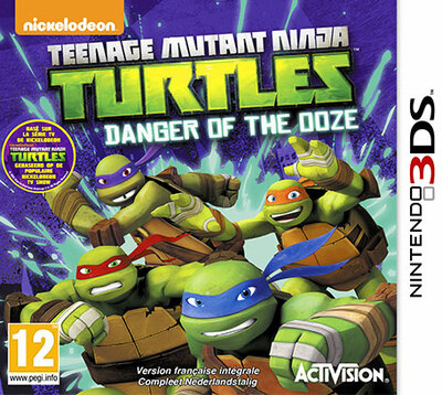 Pochette Teenage Mutant Ninja Turtles : Danger of the Ooze version 3DS